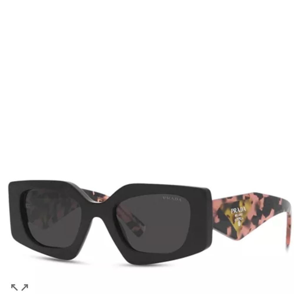 Prada Women's Black Square Sunglasses